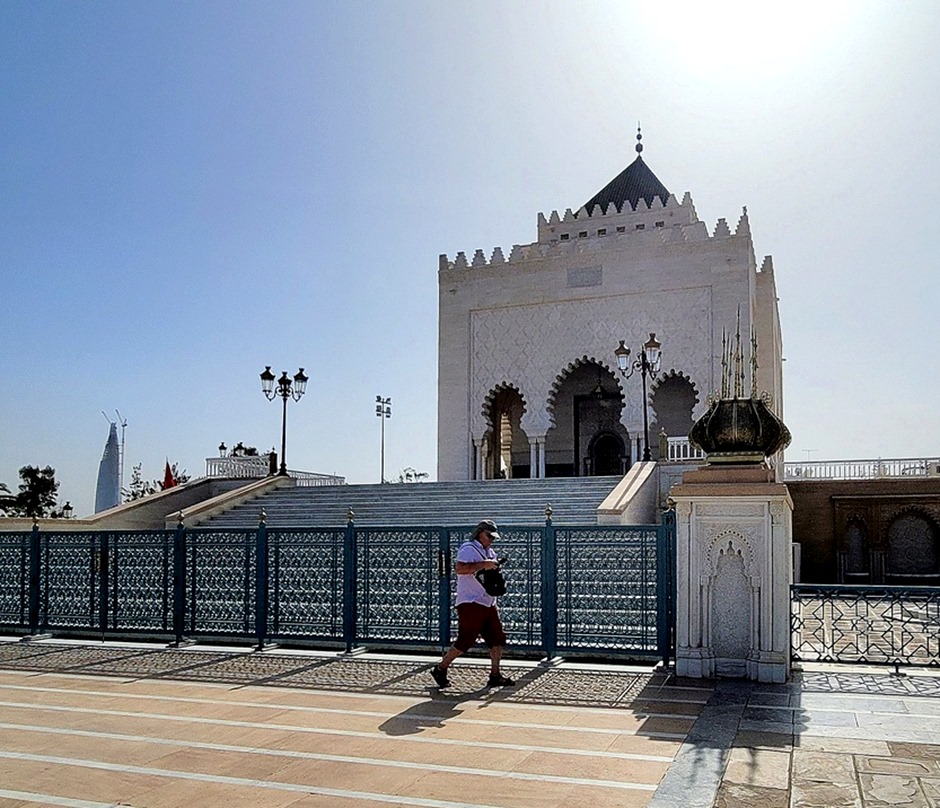 53b.  Mausoleum in Rabat