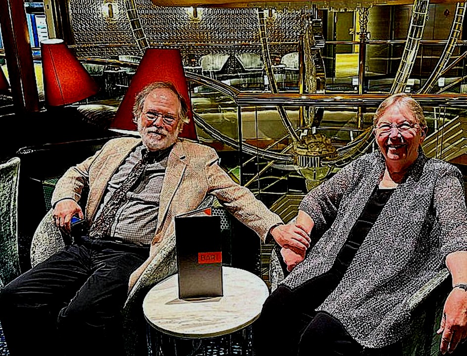 Mary & Rick at jazz trio on formal night