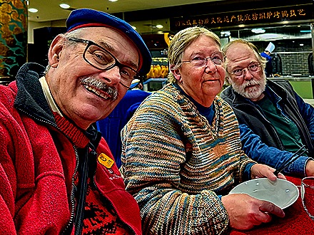 Dinner with Mary and Rick